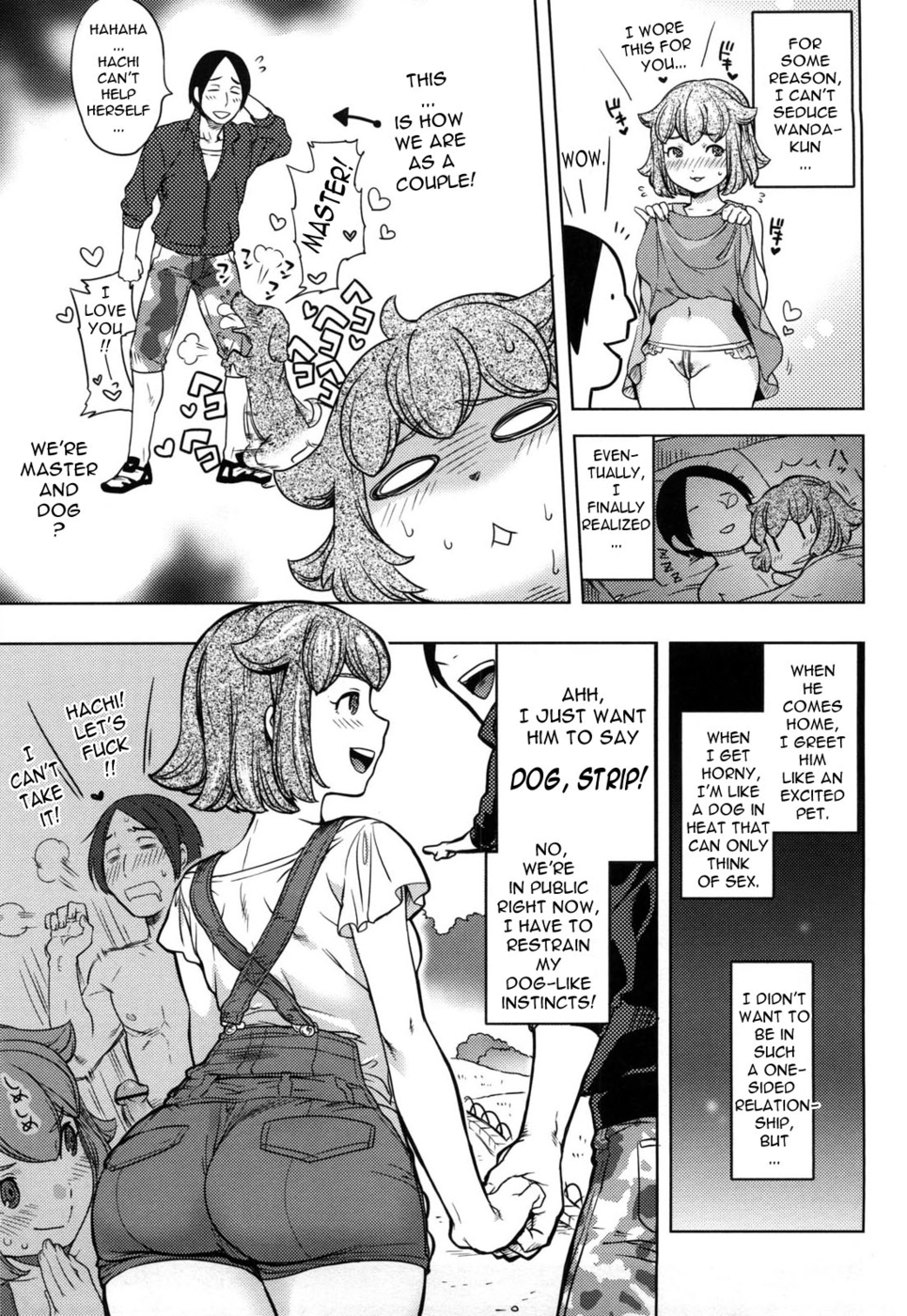 Hentai Manga Comic-Sexual Doggy Life-Read-3